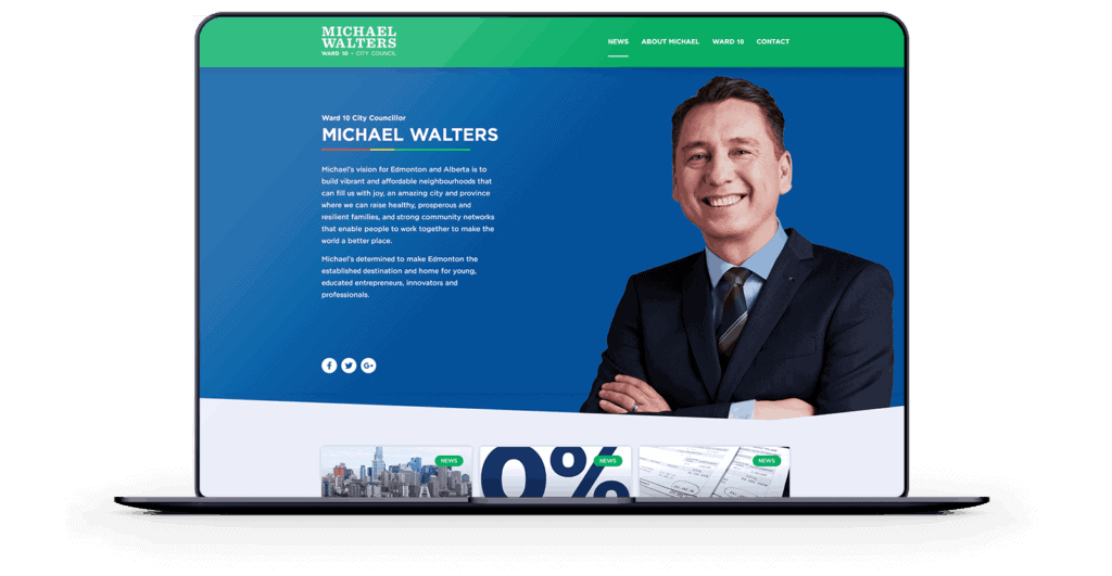 Michael Walters Edmonton Website Design
