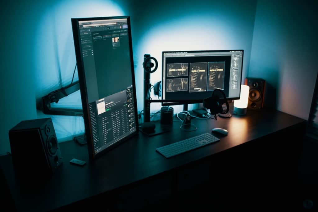 Web developers workstation