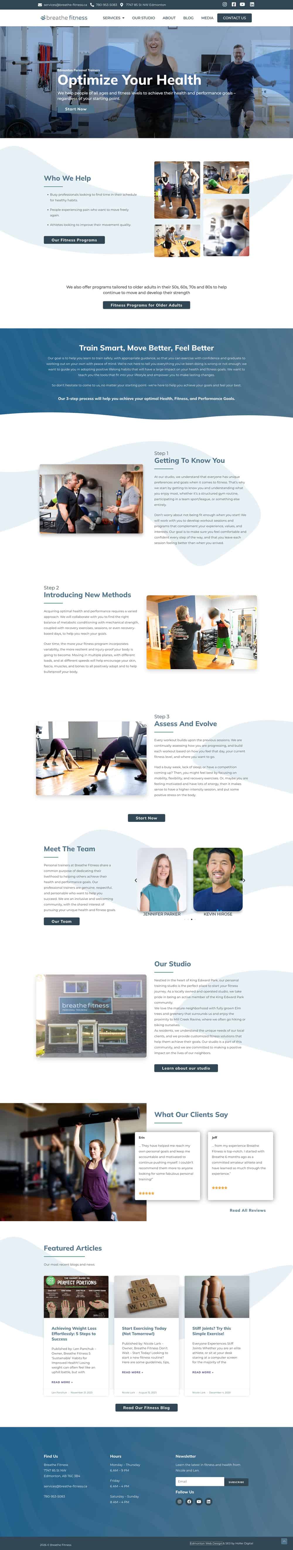 Achieve fitness goals with Holler Digital's expert digital marketing services for health and wellness brands.